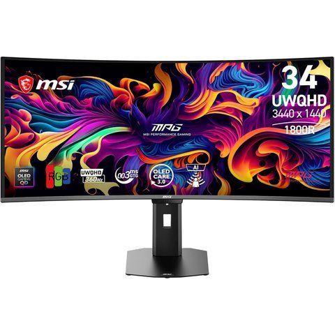 Монітор MSI 34" MPG 341CQR QD-OLED X36 Black Curved 360Hz 101726 фото