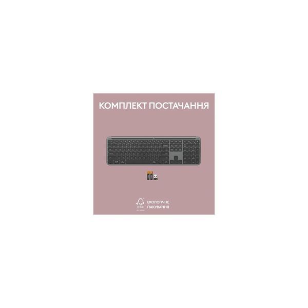 Клавиатура Logitech K950 Bluetooth/Wireless UA Graphite (920-012465) 110057 фото