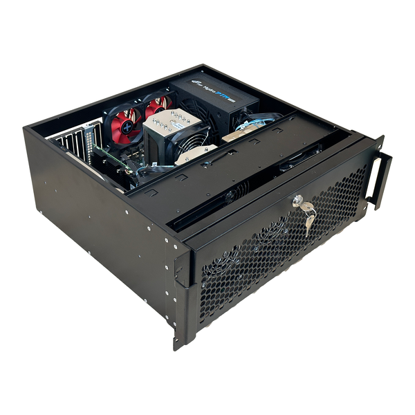 Сервер GPU Dual ALFA Rack 1099 / 2х Intel  Xeon Platinum 8260 / RAM 512GB / SSD 1TB / 2x HDD 2TB / 2x NVIDIA RTX 2000 Ada 16Gb 01196 фото