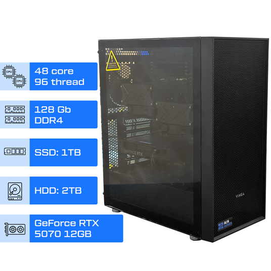 Двухпроцессорная рабочая станция ALFA Server 24 / 2x Intel Xeon