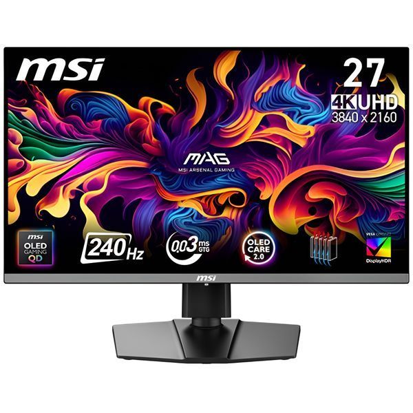 Монитор MSI 27" MAG 272UP QD-OLED X24 Black 240Hz 101533 фото