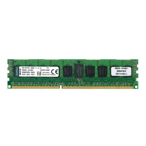 Серверна оперативна пам'ять Kingston 8Gb DDR3-1600 PC3-12800R RDIMM ECC Registered (KVR16R11S4/8) 300055 фото