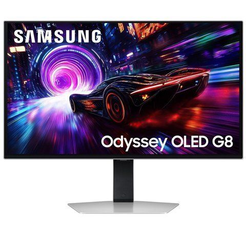 Монитор Samsung 27" Odyssey G8 G81SF (LS27FG812SIXUA) OLED Silver 240Hz 100580 фото