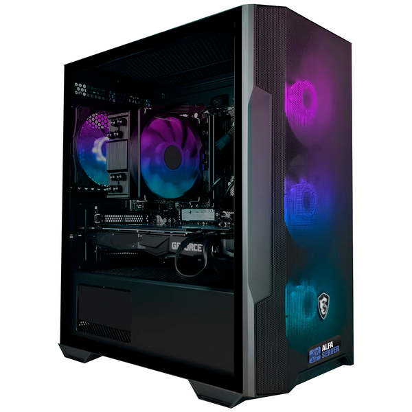 Комп'ютер Alfa Server #121 Performance Gaming Setup, Intel Core i5-13400F, 10 ядер, 16 потоків, ОЗП 32GB, GeForce RTX 4070 12GB 0121 фото