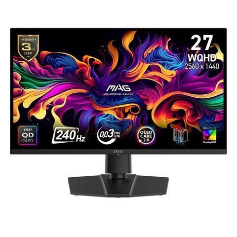 Монитор MSI 27" MAG 271QP QD-OLED X24 Black 240Hz 101532 фото