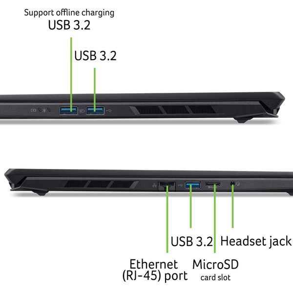 Ноутбук Acer Nitro V 16S ANV16S-71-705G (NH.U29EU.00C) Black 119261 фото