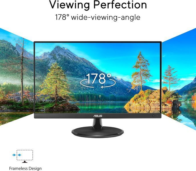 Монитор Asus 21.45" VP227HF (90LM0880-B01O71) VA Black 100Hz 100407 фото